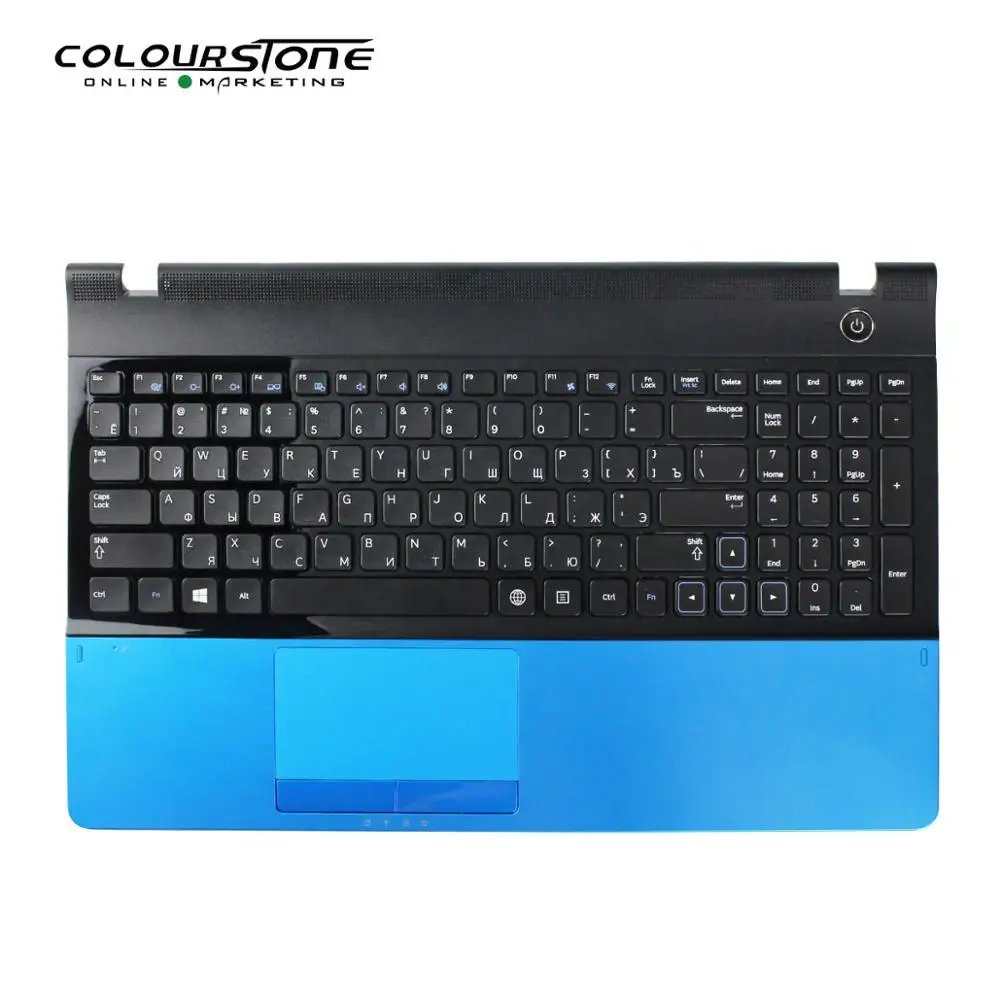 

For samsung NP300E5A NP305E5C NP300e5x NP305E5A 300E5A 300E5C 300E5Z Russian RU laptop keyboard with case Palmrest Touchpad