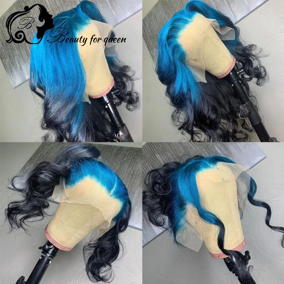 Parrucche frontali in pizzo per capelli umani per donna Remy Body Wave parrucche brasiliane parrucche frontali in pizzo trasparente HD con attaccatura dei capelli naturale