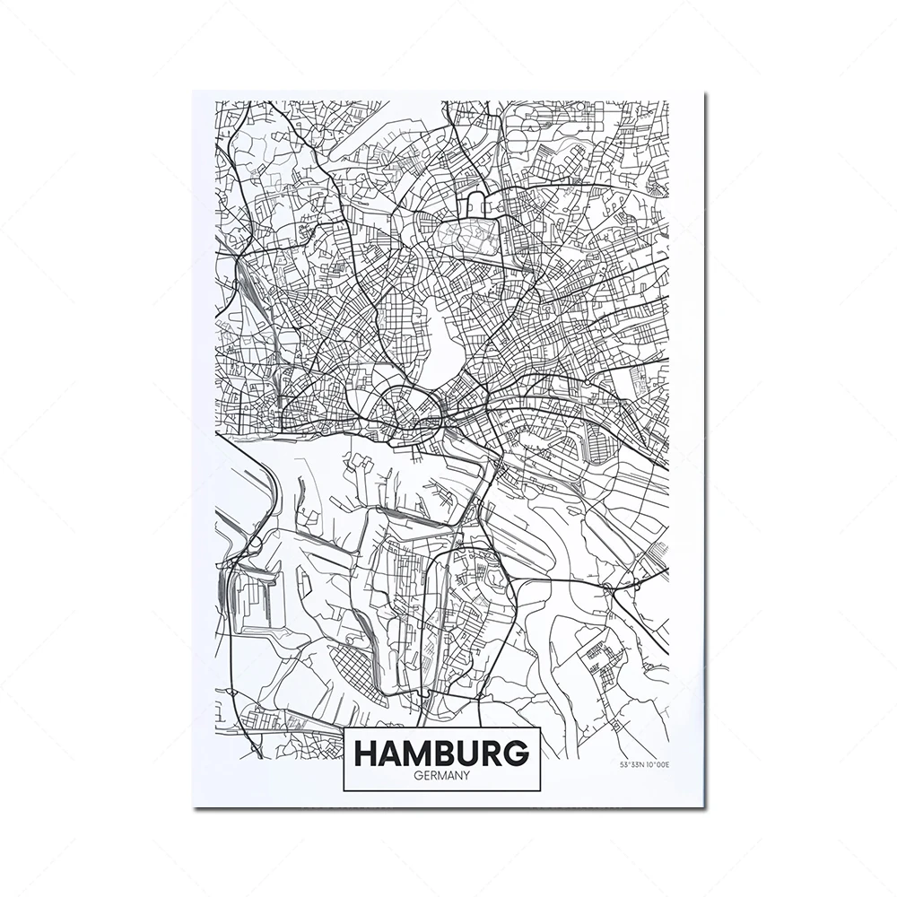 مدينة فانكوفر، بروسل، مدينة تايبي، طباعة خريطة مدينة فرانكفورت، ملصق خريطة المدينة، خريطة المدينة أحادية اللون، طباعة فرانكفورت، ci