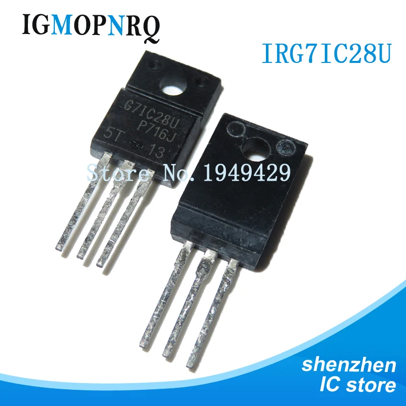 5PCS IRG7IC28U TO-220 G7IC28U TO-220F new