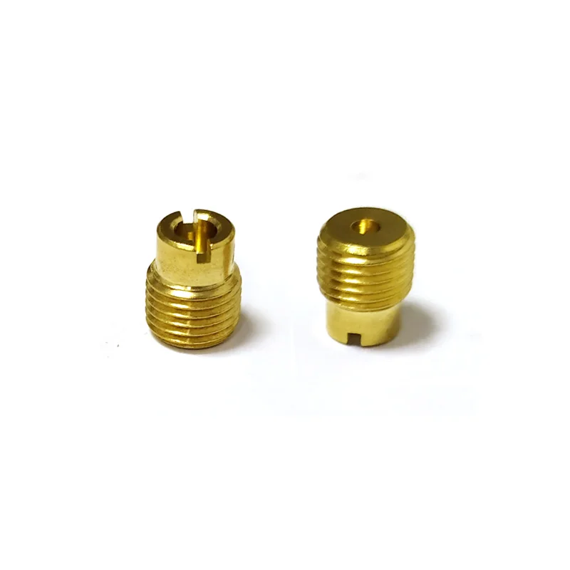 Pacote de 10 pces carburador da motocicleta jato de ar lento jato principal para kawasaki keihin fcr cvk mx primário wh100t SCR-100CC 99101-124