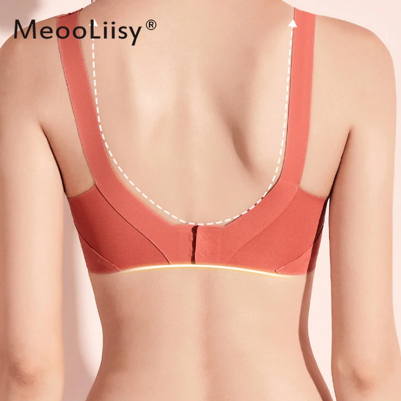 MeooLiisy  Seamless Bra Wire Free Brassieres Soft Intimate Women\'s Underwear Sexy Intimates Womens Lingerie Underwear