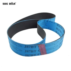 1 piece J87BT Silicon Carbide Sanding Belt Flexible Sandpaper Polishing Band for Copper Aluminum Jade Wood Crystal