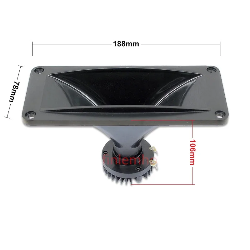 1pc alto-falante tweeter chifre 25mm bobina de voz diafragma dj alta fidelidade agudos acessórios para misturador profissional áudio estúdio cinema em casa