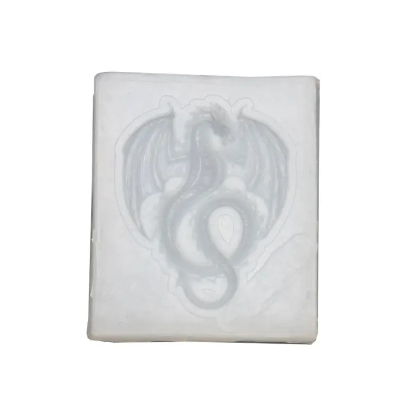 

2024 New DIY 3D Animal Flying Dragon Silicone Fondant Mold Resin Candy Chocolate Molds