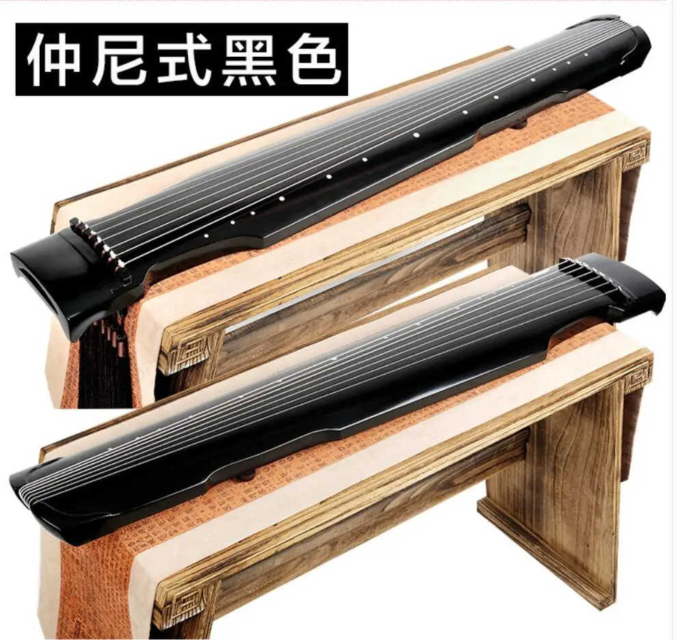 新到着伏zhongni古琴7弦古代ツィター大人/子供初心者練習手作り楽器