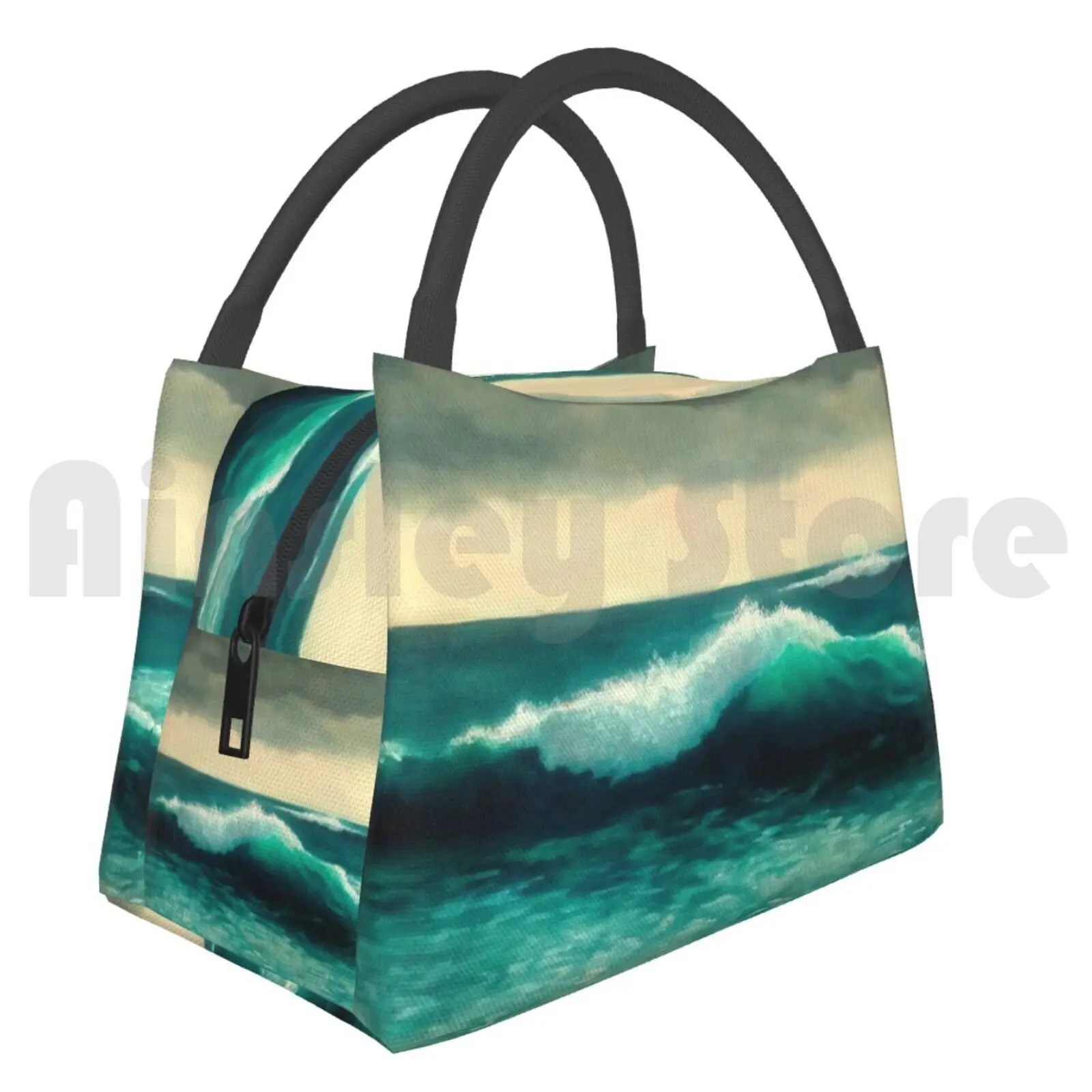 

Portable Insulation Bag Big Ocean Wave , Seascape , Painting , Water , Sea Ocean Wave Waves Seascape Sea Water Rough