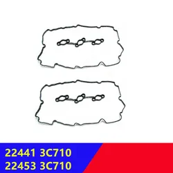 2PCS 224413C710 224533C710 Engine Valve Cover Gasket for Hyundai Veracruz Azera for kia Sorento Borrego 22441-3C710 22453-3C710