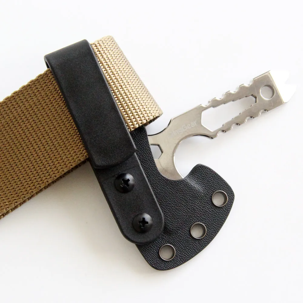 แพ็ค 2 QingGear เข็มขัดคลิปพลาสติก IWB คลิป Tough Clamp Universal Sheath/Holster Loop พร้อมสกรูชิคาโก