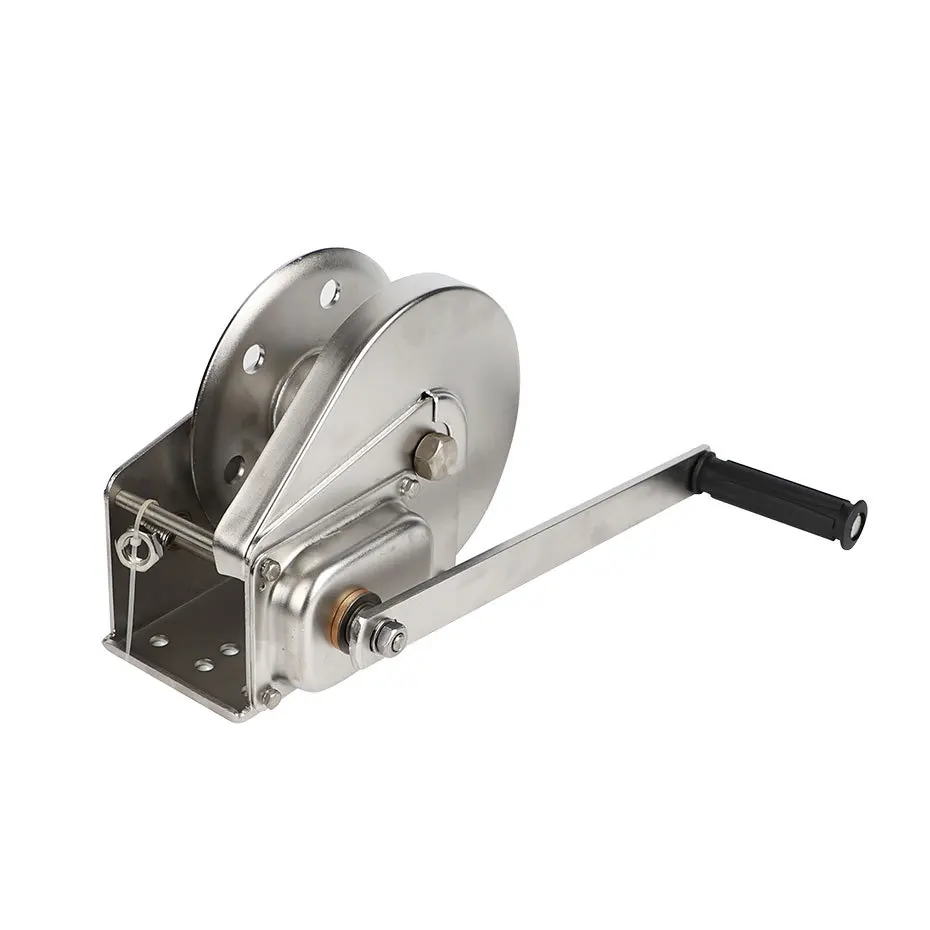 Manual winch 1200lbs stainless steel hand winch 304 hand winch
