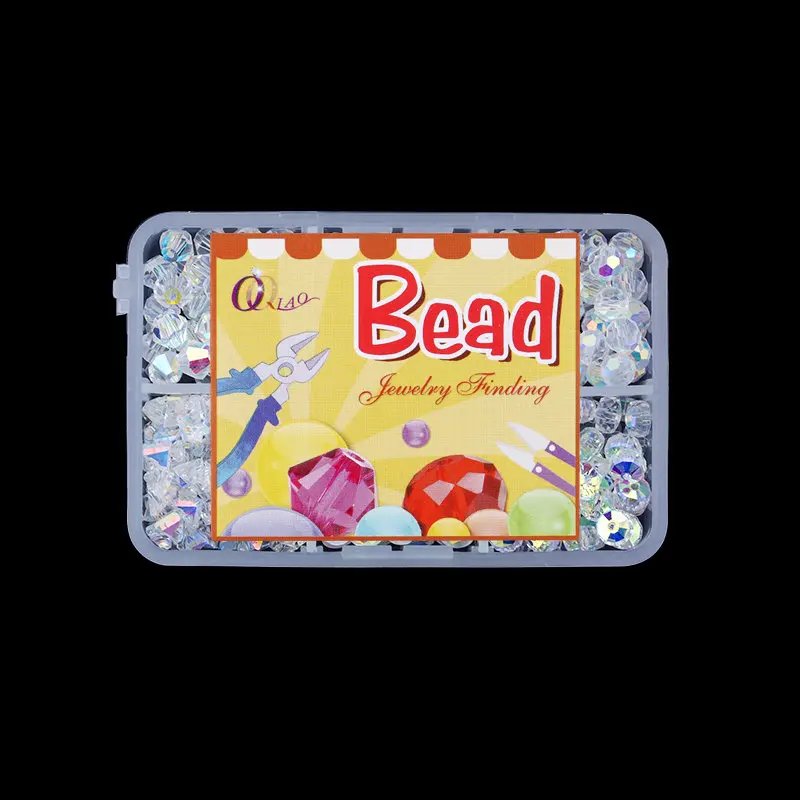 Super shiny 6mm Mixed shape glass beads charms loose Spacer jewellery beads for Jewelry making DIY Craft Accessories 350pcs/box
