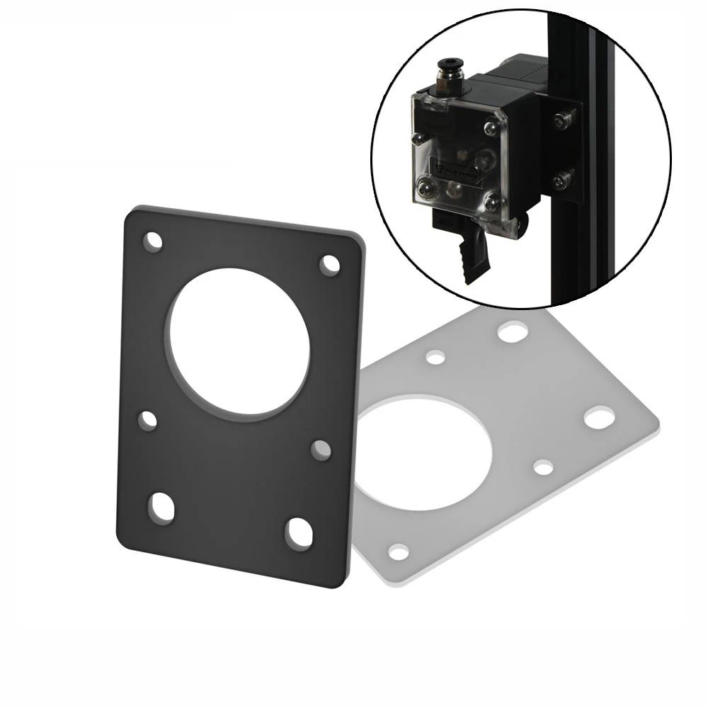 NEMA 17 42-Series Stepper Motor Mounting Plate Fixed Plate Bracket For 3D Printer CNC Parts fit 2020 Profiles