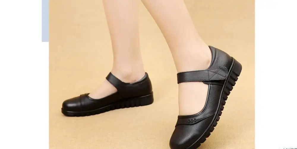 Nieuwe Platte Schoenen Vrouwen Slip On Schoenen Voor Vrouwen Echt Lederen Loafers Vrouwen Flats Dames Schoenen Veters Zachte Bodem Anti-Slip