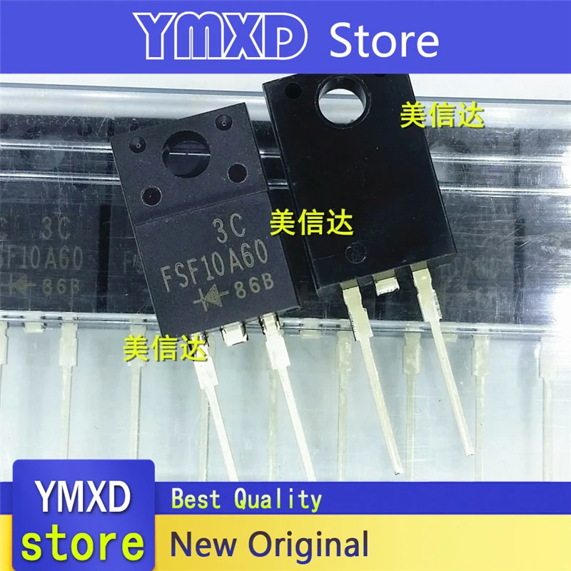 10pcs/lot New Original FSF10A60 10A 600V Rectifier Diode Fast Recovery Tube TO-220F-2 In Stock