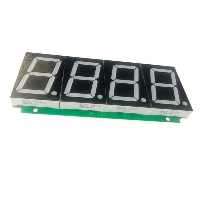 Red 1.8inch 4-bit Digital Tube Display Module 74HC595 Statically Drives 8-segment Digital Tube Modules in Seamless Series