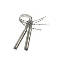 5PCS 11mm 140~160mm 316SUS Single Head Dual Heating Pipe 110V/220V/380V Tubular Heater 630W/650W/670W/690W/700W Electric Element