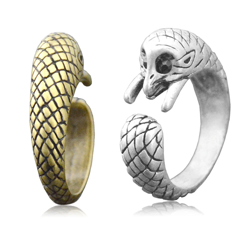 Retro Hippie Spiny Rat Rings For Women Boho Brass Knuckle Anel Masculino Hedgehog Anillos Animal Ring Men Jewelry Gift For Lover