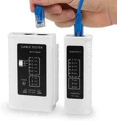 RJ11 RJ45 Cable Tester Network Lan Tester Tool For Telephone Cat5e Cat6a Cat7 Cat8 RJ45 Testing