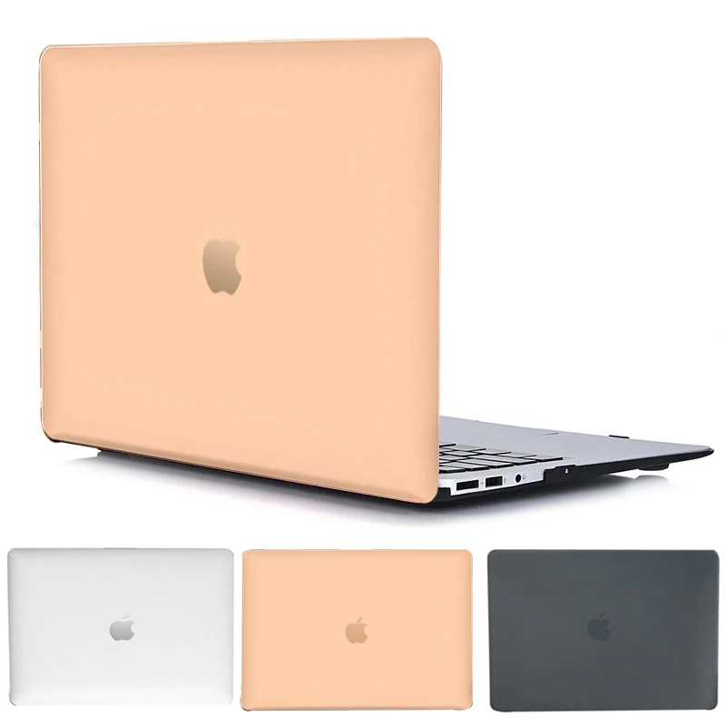 Funda dura mate para portátil Macbook Pro, 13, 15, 16 pulgadas, m1, 13, A2338, A2251, A2289, Air 13, A2337, A2179, A1466