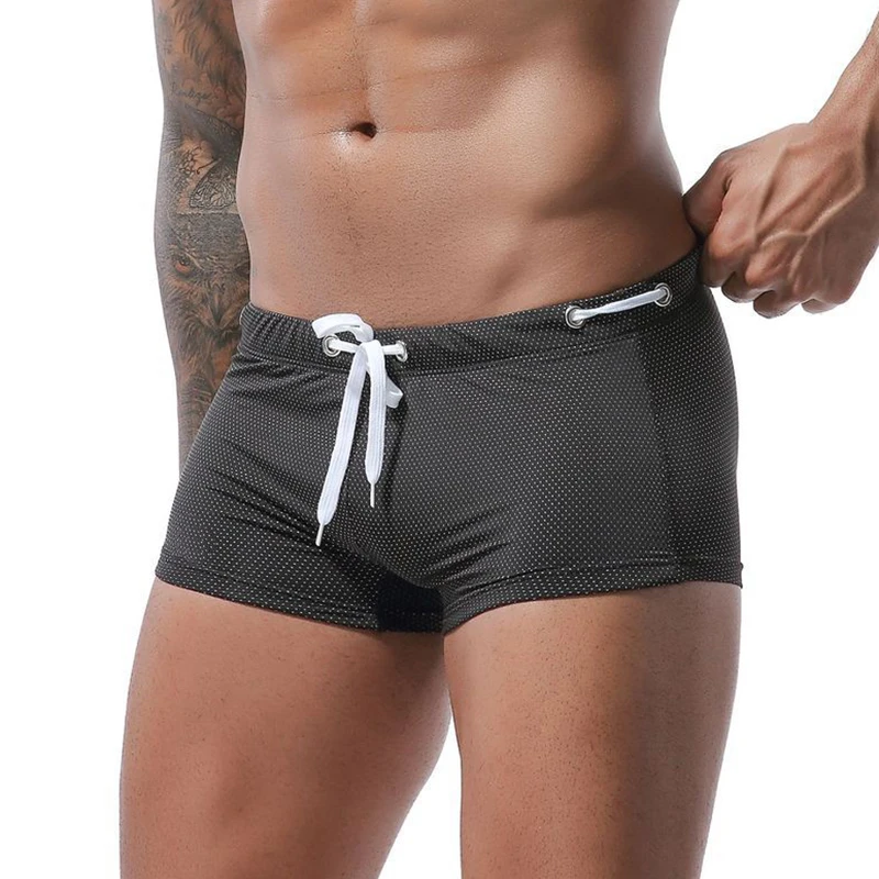 Men Board Shorts Sports Fitness Workout Boxershorts Quick-drying Beach Swimming Underwear Beachwear Underpants Panties Trunks