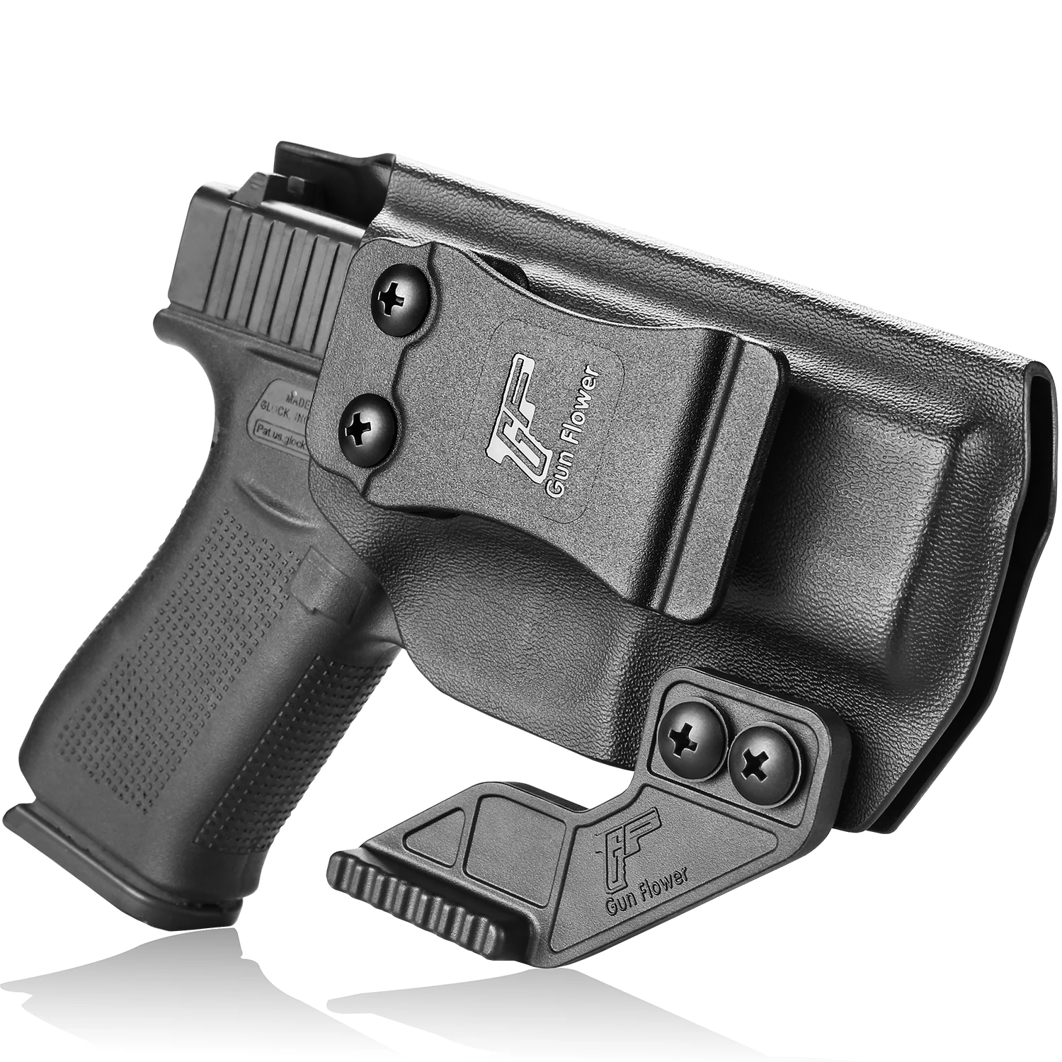 

Pistol Holsters Fits for Glock 43/43X Concealed Carry IWB Kydex Gun Bags With Belt Clip and Claw Not for G43X MOS Right and left