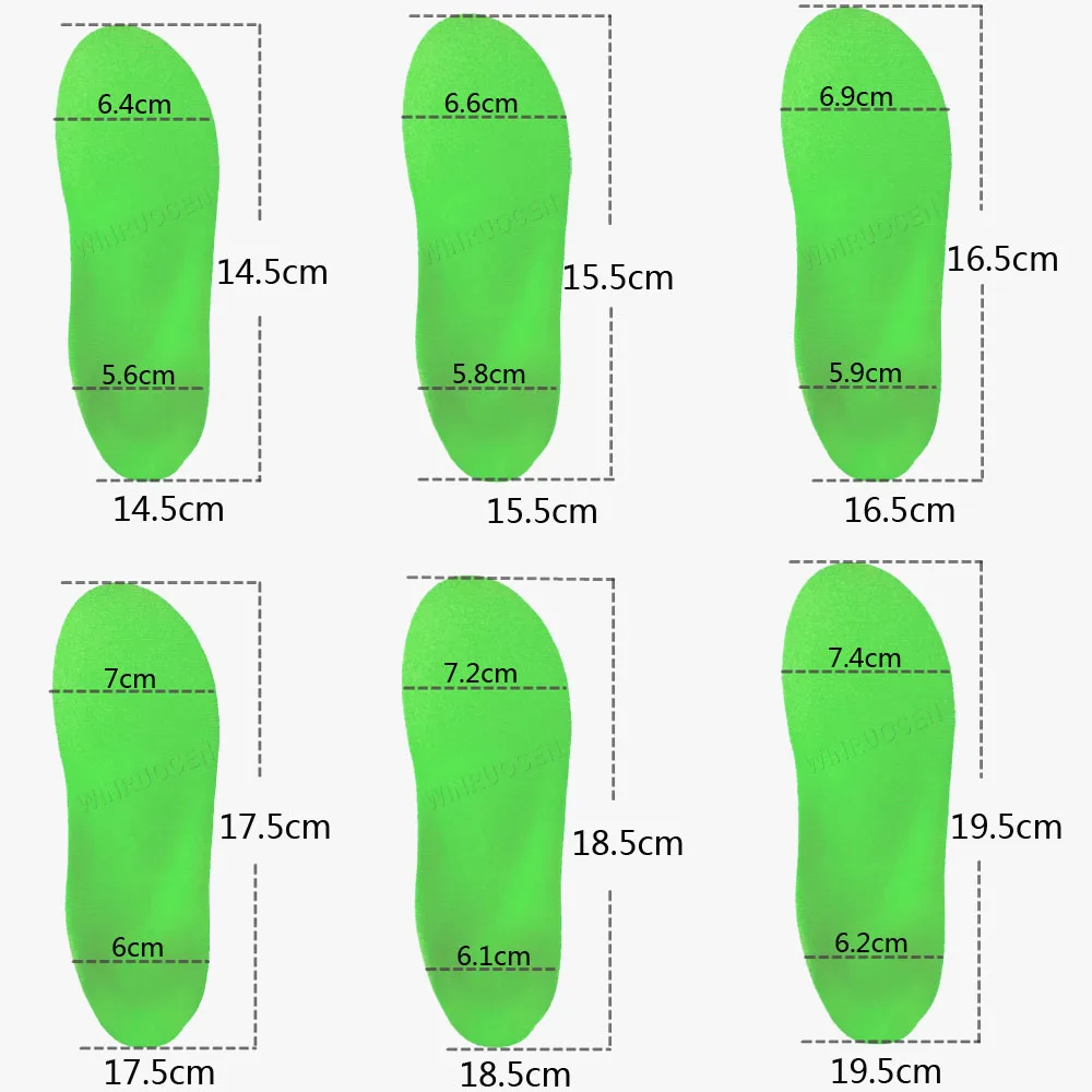 WINRUOCEN Child Professional Arch Support Orthotics Insoles Flat Feet Cubitus Varus XO Leg Plantillas Pad For Shoes Inserts Sole