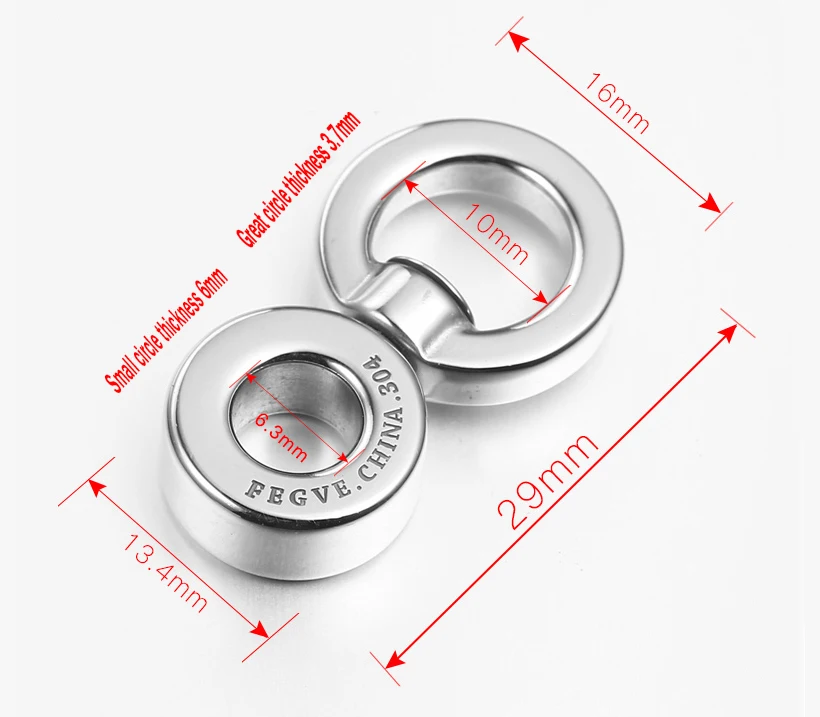 304 Edelstahl Männer High-End-Auto Keychain Schlüssel Ring Zubehör EDC 360 Grad Rotation Schlüssel Kette Anschluss Schnalle