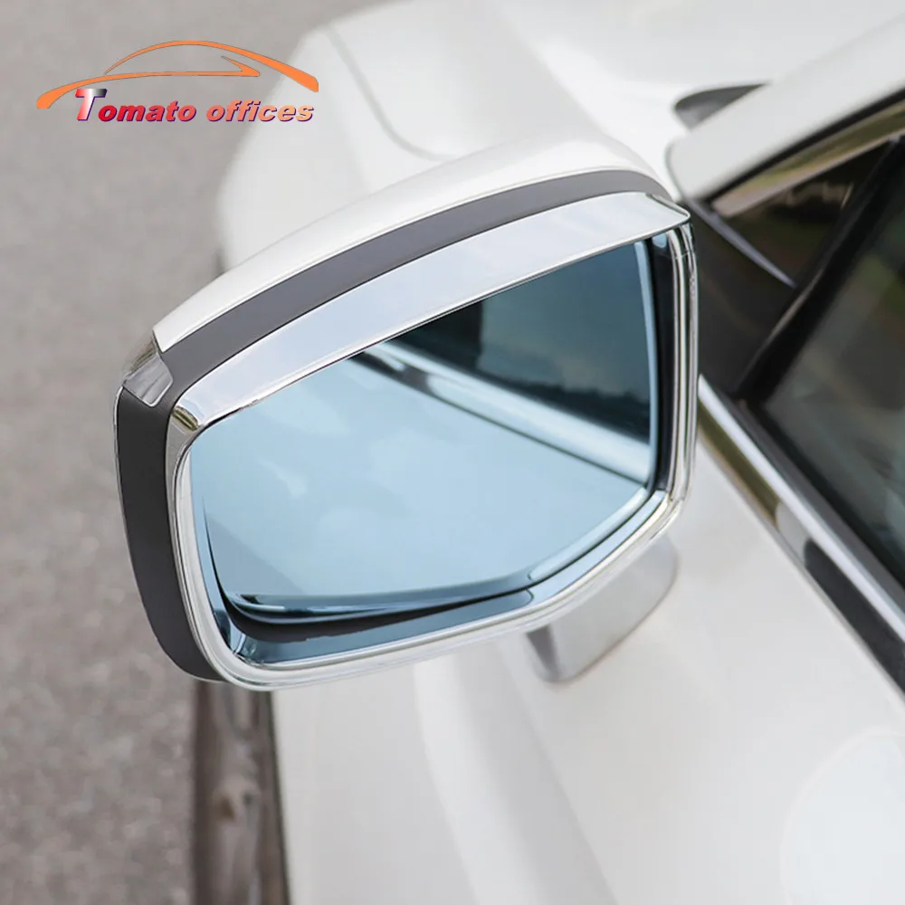 

Chrome Rearview Mirror Visor Eyebrow Rain Shield Car Exterior Protector For Geely Tugella Xingyue FY11 2019-20 2021Accessories