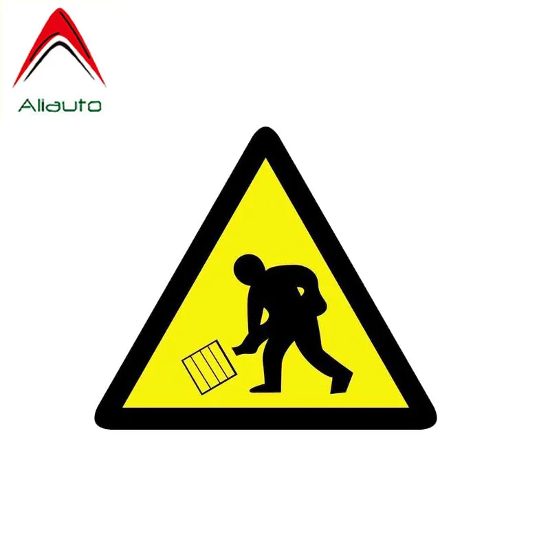 aliauto warning Car Sticker Danger High Pressure Water Jetting In Progress accessories PVC Decal for hyundai solaris,13cm*11cm