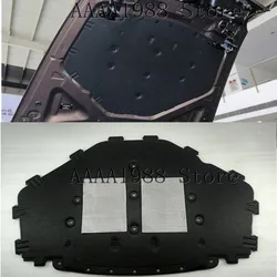 2008-2013 for BMW X5 X6 E70 E71 Heat Sound Insulation Cotton Front Hood Engine Firewall Mat Pad Cover Noise Deadener
