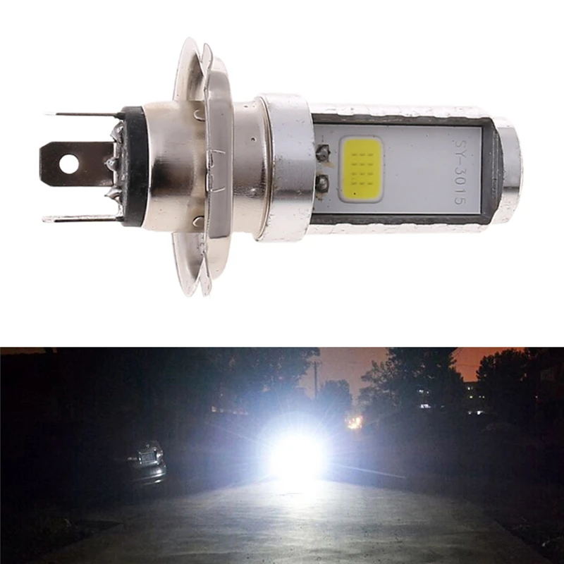 7/15W H4 Motorcycle Bulb LED Lamp Hi/Lo Beam Headlight Front Light For Honda for Kawasaki White Light