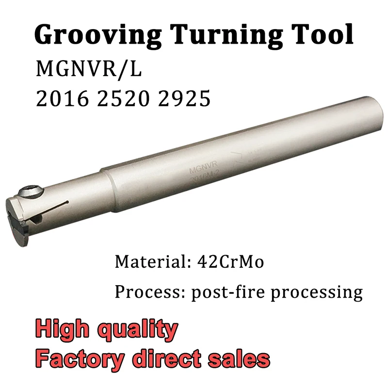 

MGNVR MGNVL White Internal Grooving Turning Tool Holder Lathe Slot Cutter CNC Machine MGNVR2016 MGNVR2520 for Carbide Inserts