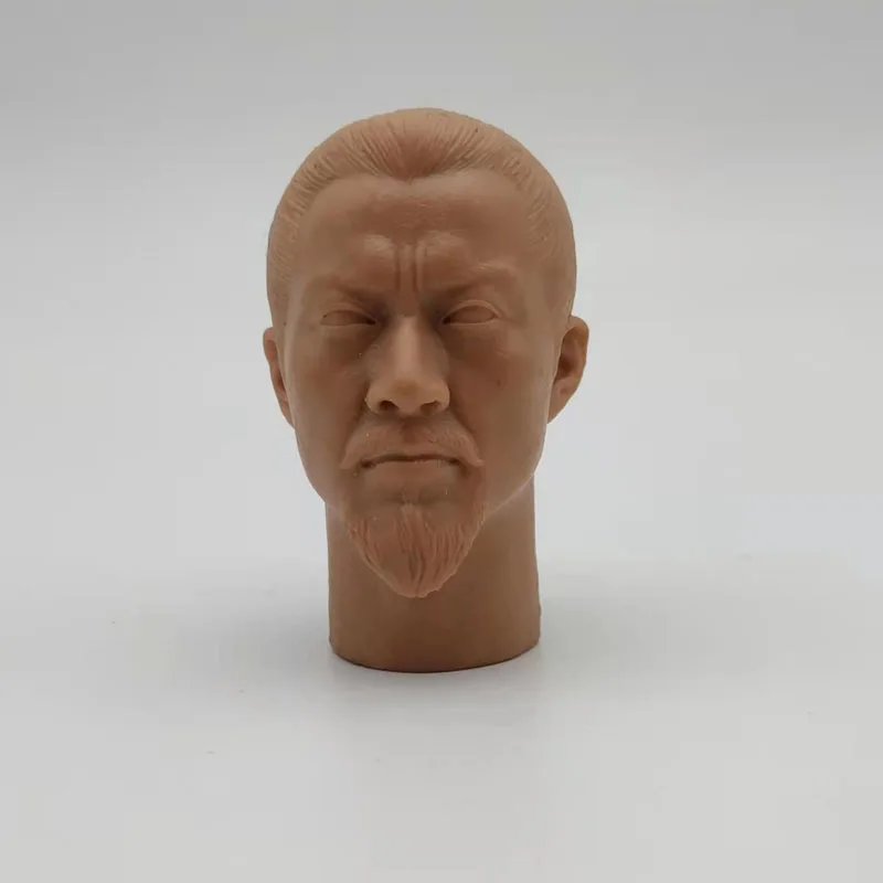 Unpaint 1/6 Schaal Mannelijke Soldaat Tony Park Oude Head Sculpt Ongekleurd Hoofd Gespeeld Voor Diy Action Figure Speelgoed Gebruikt Vuile