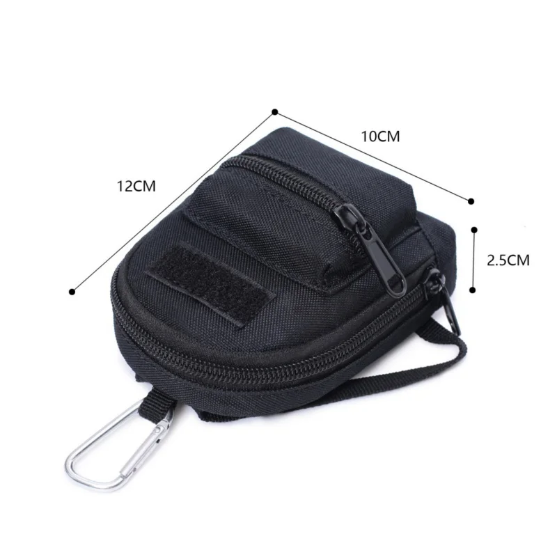 Tactical Wallet EDC Molle Pouch Portable Key Case Outdoor Sports Coin Purse Hunting Bag Zipper Pack Multifunctional Bag