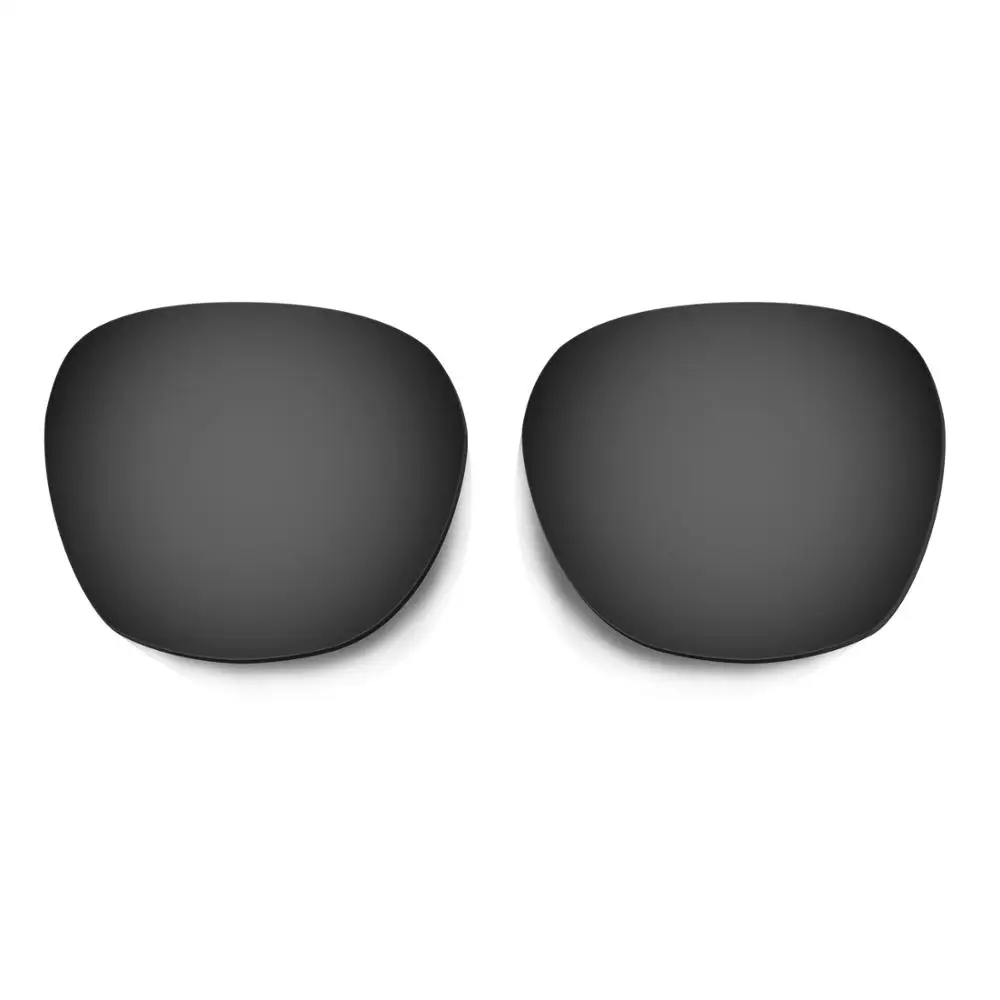 HKUCO For Garage Rock Sunglasses Replacement Polarized Lenses 2 Pairs - Black&Transition/Photochromic