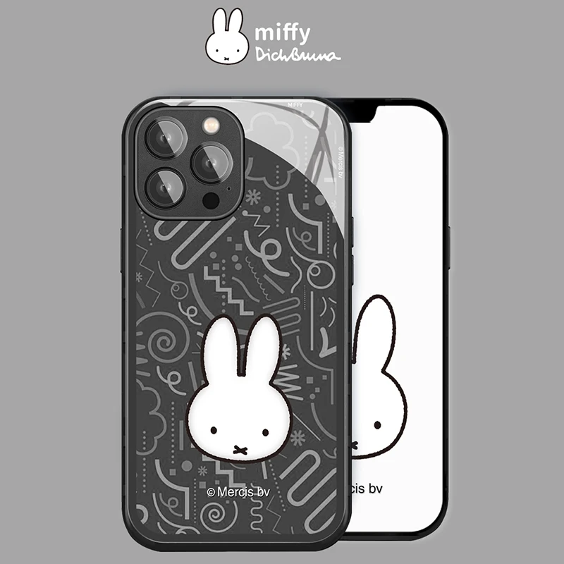 Miffy X MIPOW Phone Case For iPhone 13 Hybrid Case Design Fashion Case For iPhone 13 Pro Max Personalized phone case for 13Pro