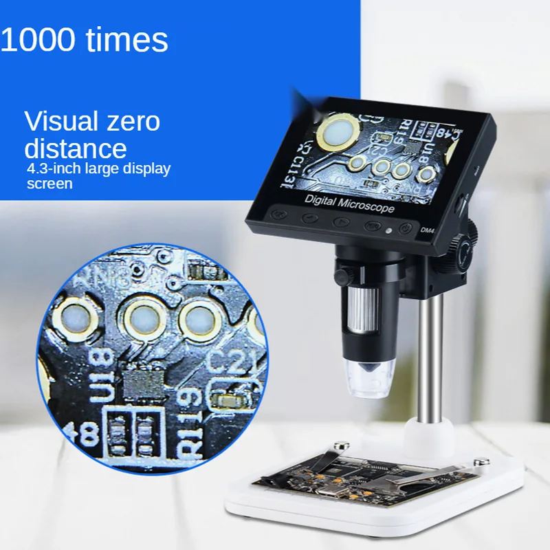 HD Digital USB Microscope 5MP Ultra Clear Electronic Magnifying Glass for Medical Repair and Beauty Applications