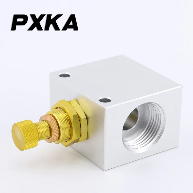 Pneumatic one-way throttle valve KLA15 control valve 08 governor valve 10 cylinder 6 flow rate 20 adjustable