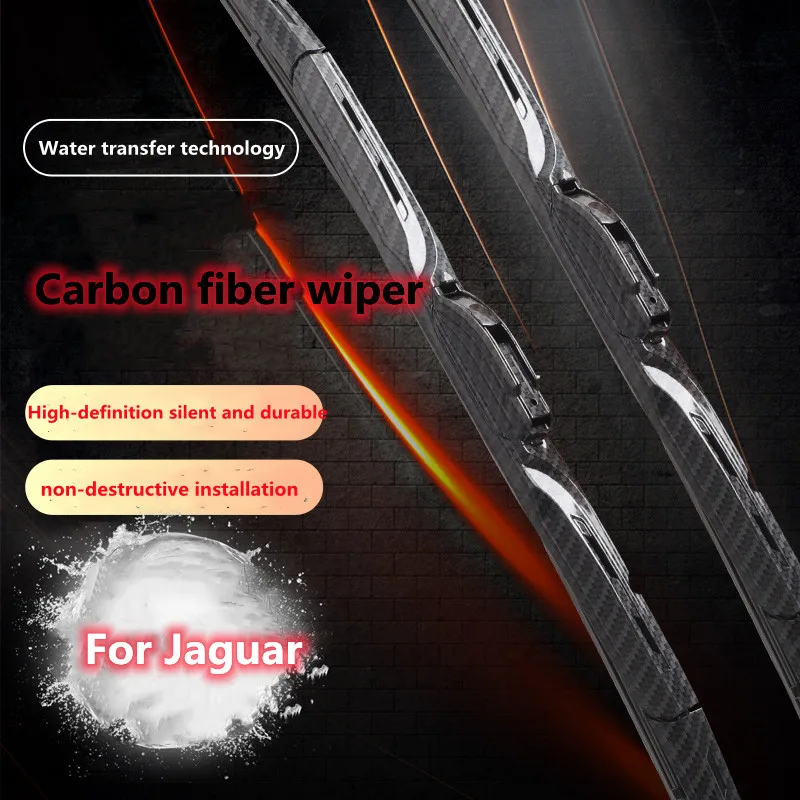 For Jaguar F-PACE EPACE IPACE FTYPE XFL XEL XE XF XJL XJ upgrade and modification carbon fiber wiper exterior accessories