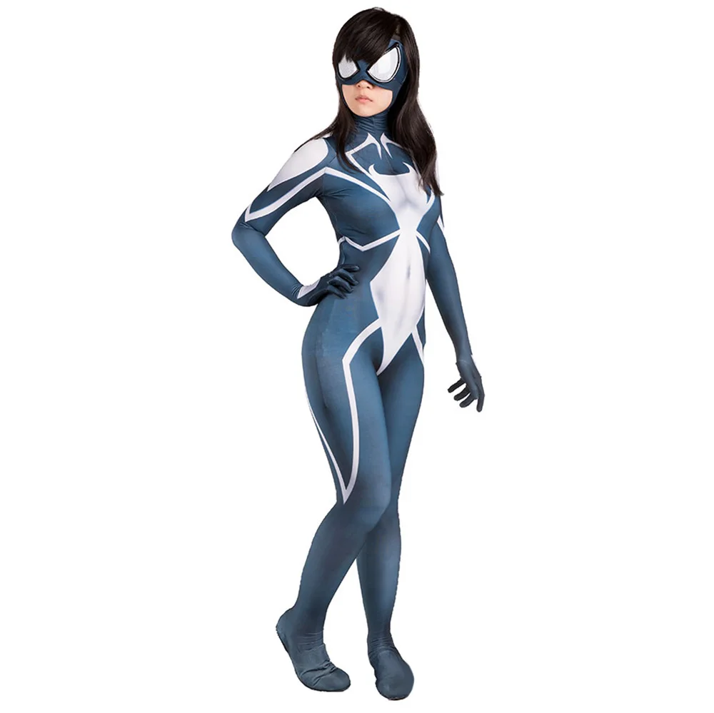 Women Girls Anya Cosplay Costume Superhero Zentai Bodysuits Spygirls Anya Costume Cosplay Spandex Halloween Costume