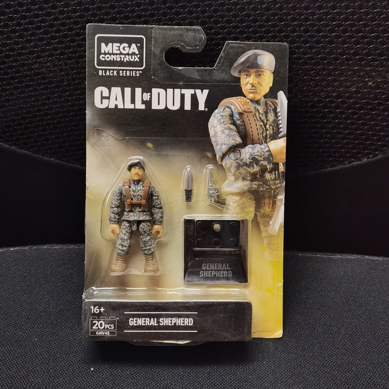 MEGA Construx Call of Duty Black Series Action Figure GENERAL SHEPHERD GNV45