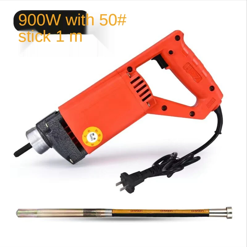 900W 1500W 2000W 35mm Concrete Vibrator With Copper Motor Construction Tools