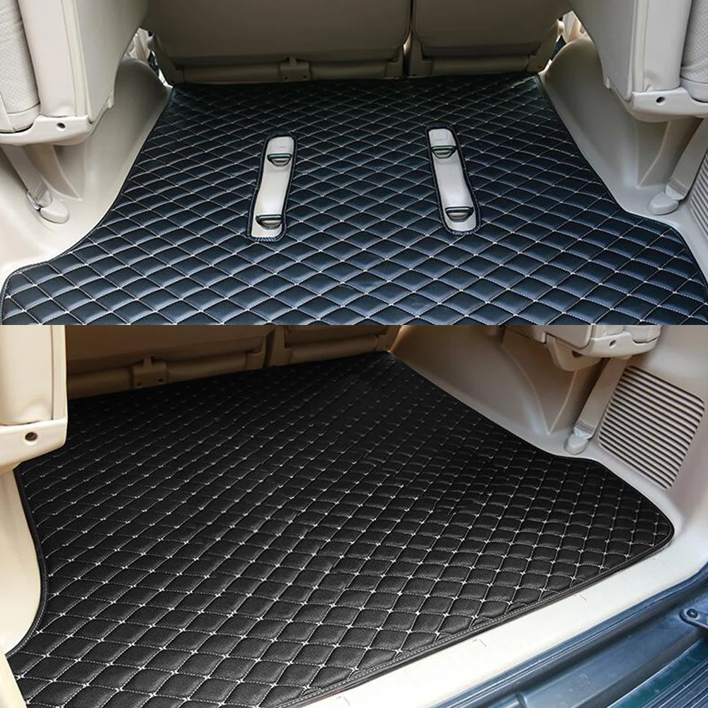 

1Pcs Car Rear Trunk Floor Mat Carpets For Old Style Toyota Land Cruiser Prado 120 FJ120 2003 2004 2005 2006 2007 2008 2009