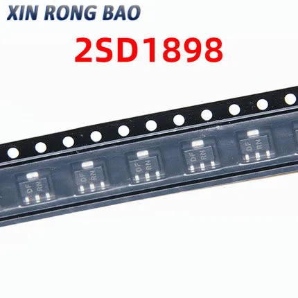 20pcs 2SD1898 SOT-89 2SD1898T100R SOT89 D1898 SOT SMD DF transistor NPN transistor