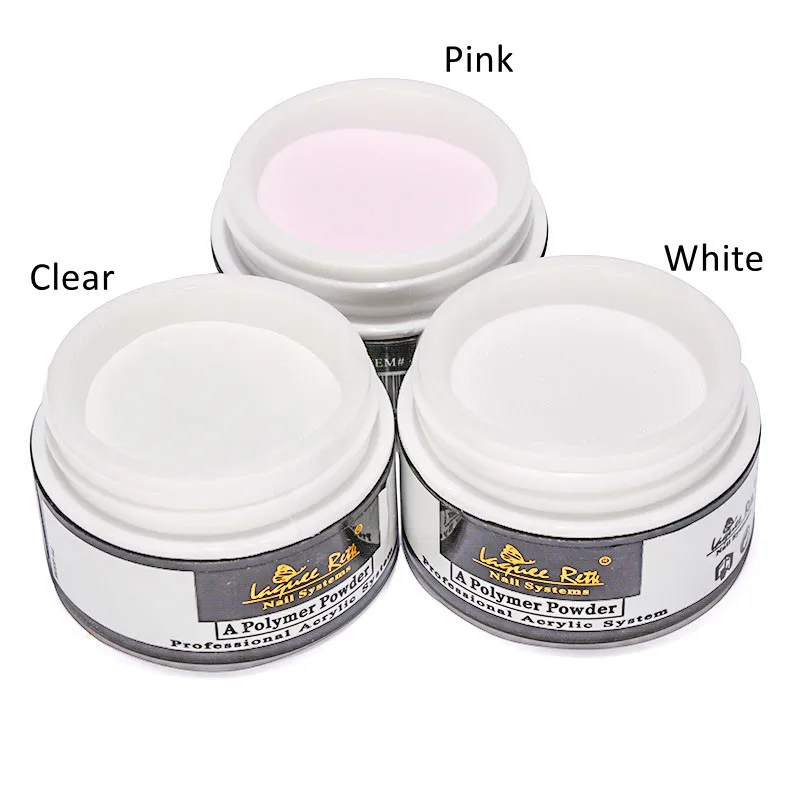 

1 pc Pink White Clear Color Nail Carved Acrylic Powder Crystal Powder Polymer Powder 3D Nail Art Design Decoration Tool