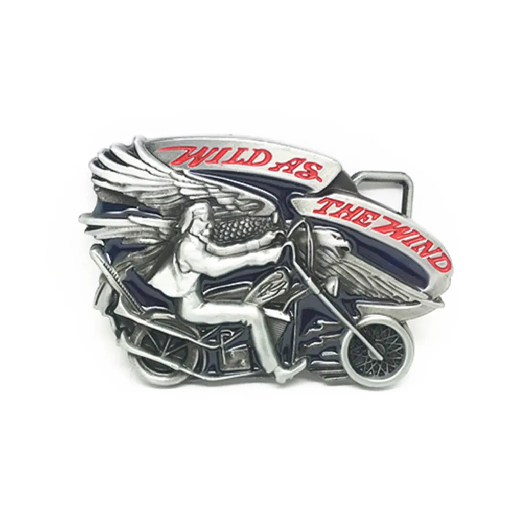 

personality punk zinc Alloy Men's Casual Belt Buckle Western cowboy vintage Motobike eagle pattern Buckles male female accessory