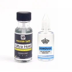 Ultra Hold lace wig adhesive glue with 1 bottle 1 Oz remover for lace wig Toupee 0.5 Oz