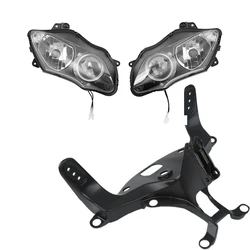 Motorcycle Front Headlight Lamp Upper Fairing Stay For Yamaha YZF R1 YZF-R1 2007 2008