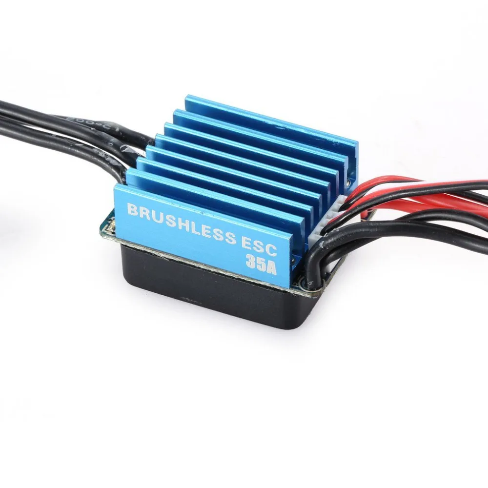 RC 2440 6800KV / 4600KV / 4000KV Sensorless Motore Brushless Con 35A Brushless ESC per 1/14 1/16 RC Auto