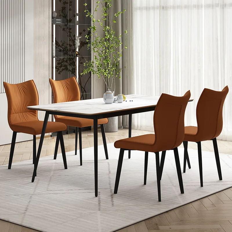 

Dining chair modern simple back chair negotiation chair Home Restaurant nail chair hamburger shop coffee shop milk tea shop chai